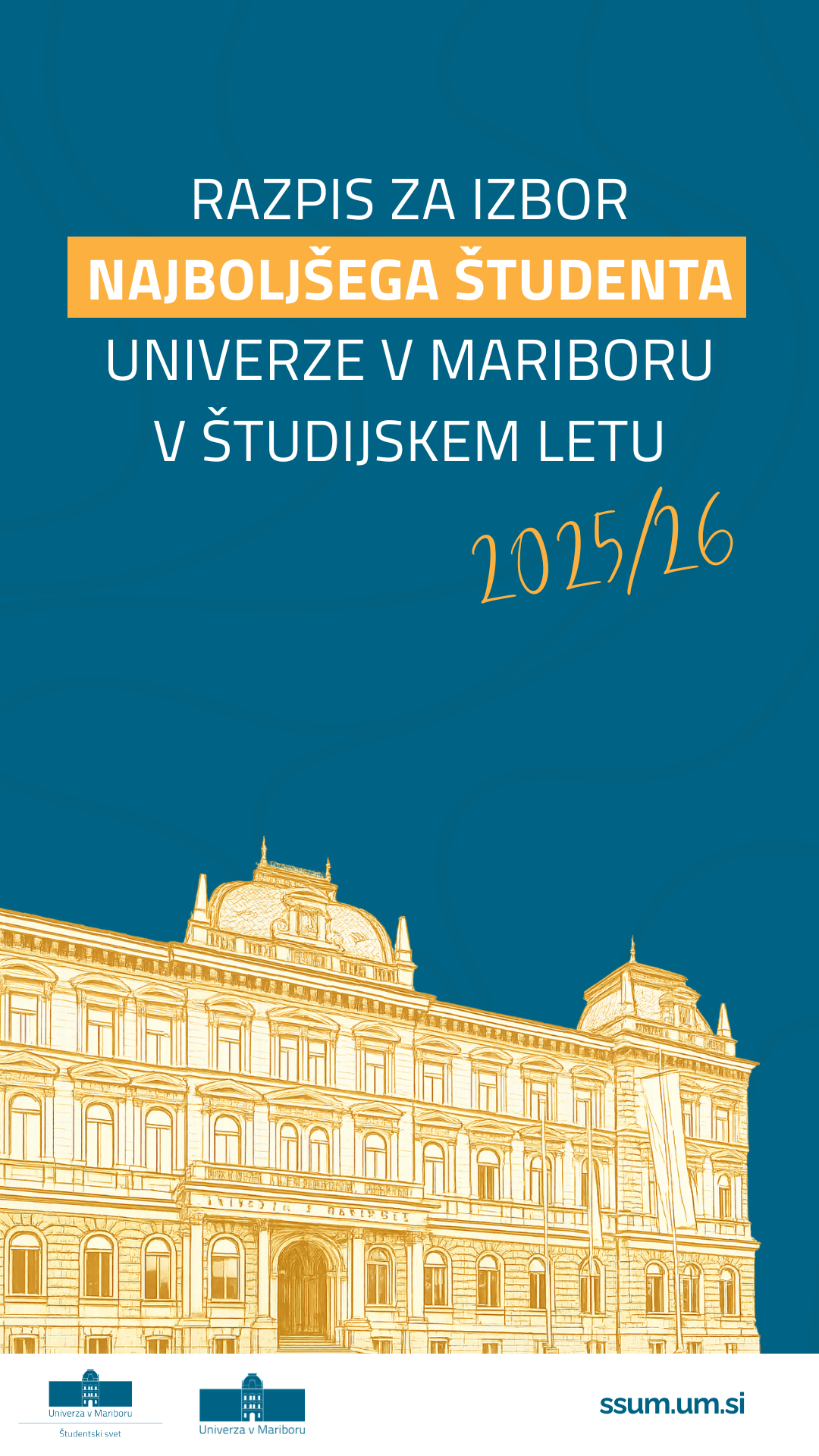 Read more about the article Razpis za izbor najboljšega študenta Univerze v Mariboru 2025/2026